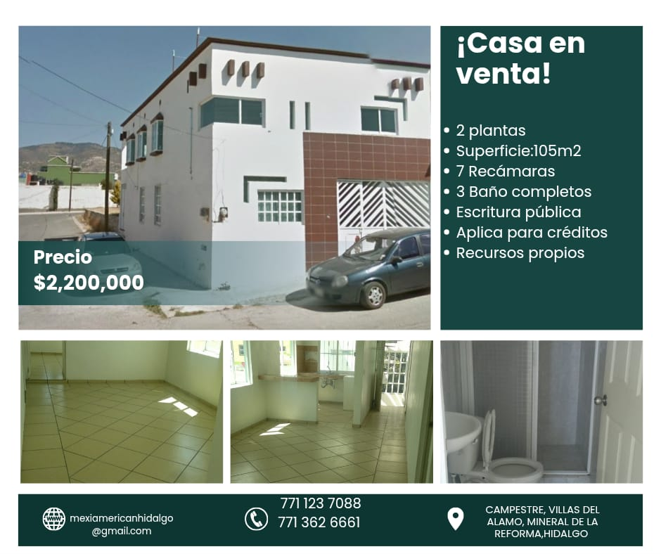Casa En Campestre Villas Del Álamo